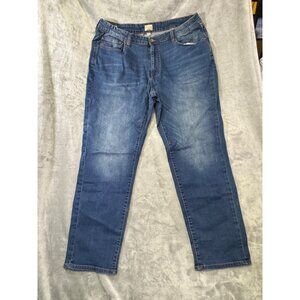 Weatherproof Mens W42 L30 Blue Jeans Vintage Regular TaperCotton Blend Denim